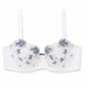 Sweet Sheer Embroidered Balconette Bra - Romantiques