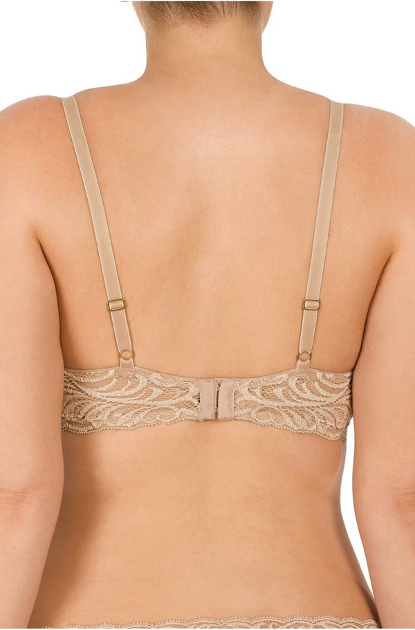 Feathers Plunge T-Shirt  Bra - Romantiques