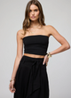 The Baja Top in Black - Romantiques