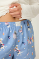 Baked Woof Love Dog Print Flannel Shorts - Romantiques
