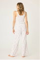 La Rose Floral Wide-Leg Drawstring Pants - Romantiques