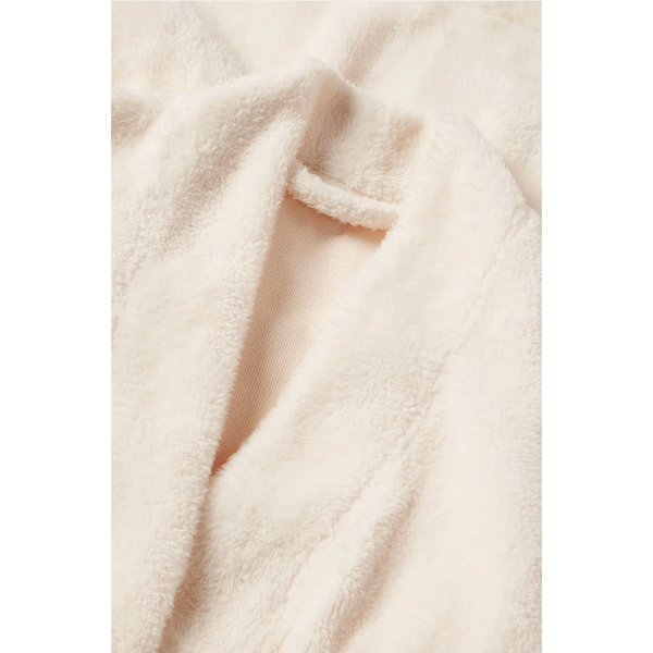 Renew Long Plush Robe in Ivory - Romantiques