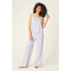 Animal Lover Leopard Print Tank & Pants Set in Bluebird - Romantiques