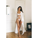 Madeline Maxi Robe in Ivory - Romantiques