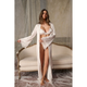 Madeline Maxi Robe in Ivory - Romantiques