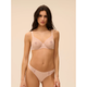 Comete Molded Full Cup Bra In Pink Sand - Romantiques