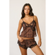 Hayden Short Set in Leopard - Romantiques