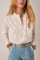 Bilbao Gabriela Blouse in Off White - Romantiques