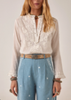 Bilbao Gabriela Blouse in Off White - Romantiques