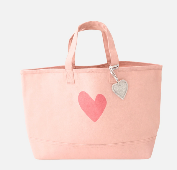Kerri Rosenthal Imperfect Heart Tote in Sugar Pink - Romantiques