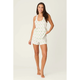Island Time PJ Tank and Shorts Set in Ivory - Romantiques