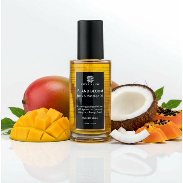 Aster Raine Island Bloom Body & Massage Oil in 100 ML - Romantiques