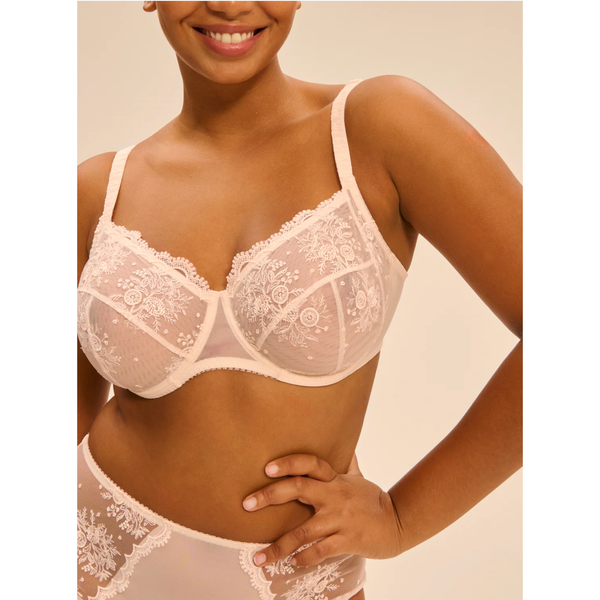 Simone Perele Intrigue Full Cup Bra in Sakura Pink - Romantiques