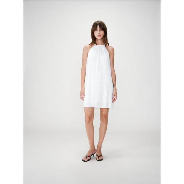 Wilona Mini Dress in Ivorie - Romantiques