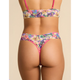 Hanky Panky Signature Original Rise Printed Thong in Radiant Pink - Romantiques