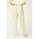 PJ Salvage La Dolce Spritz Lemon Zest Pajama Pants in Ivory - Romantiques