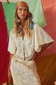 Free Love Lace Crop In Vintage Cream - Romantiques