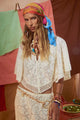 Free Love Lace Crop In Vintage Cream - Romantiques