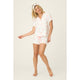 Paloma Mama PJ Short Set in Ivory - Romantiques