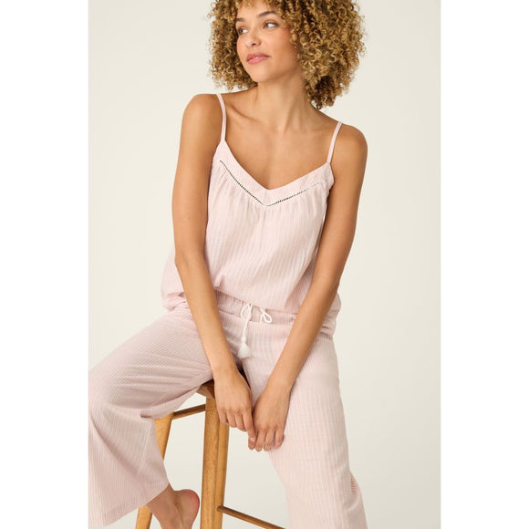 On Cloud Nine PJ Set in Silver Rose - Romantiques
