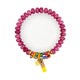 Catherine Page Skittles Elastic Bracelet in Pink Cherry - Romantiques