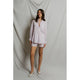 Avalon Cotton Poplin Button-Down Shirt - Romantiques