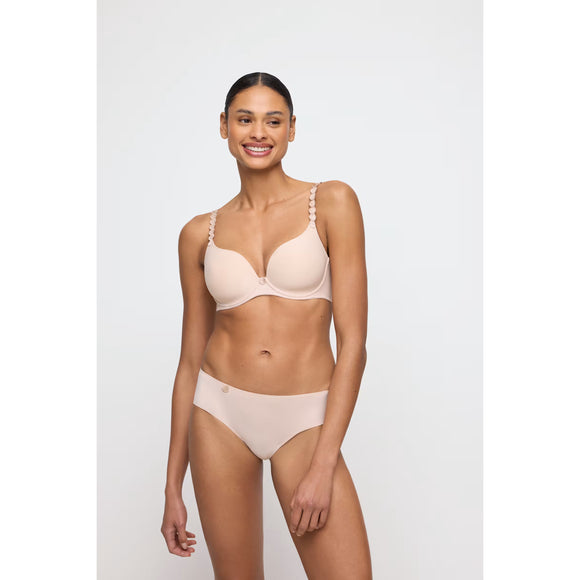 Marie Jo Tom Padded Heart Shape Bra In Cafe Latte - Romantiques