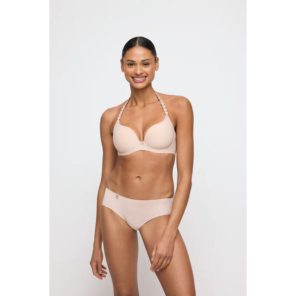 Marie Jo Tom Padded Heart Shape Bra In Cafe Latte - Romantiques