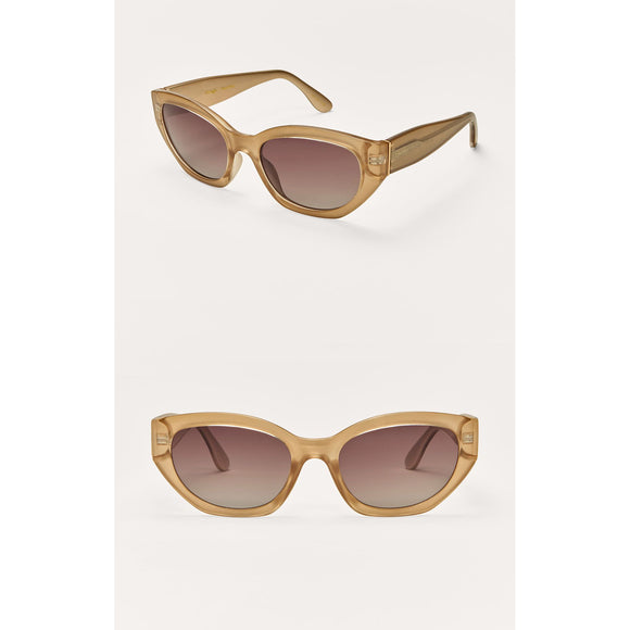 Mirage Polarized Sunglasses in Natural Gradient - Romantiques
