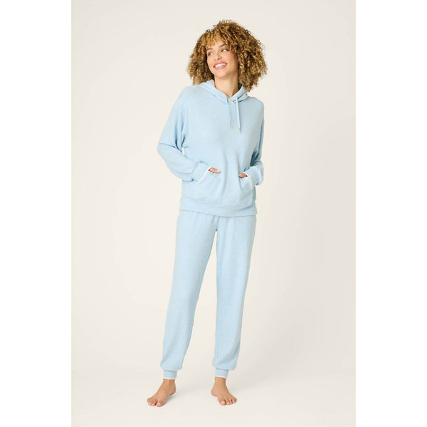 Western Blooms Banded Pant in Dream Blue - Romantiques