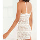 Fortuna Demi Slip in White - Romantiques
