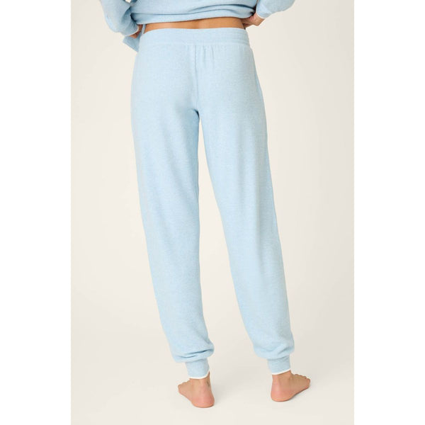 Western Blooms Banded Pant in Dream Blue - Romantiques