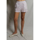 Julie Cotton Poplin Pull-On Shorts - Romantiques