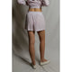 Julie Cotton Poplin Pull-On Shorts - Romantiques