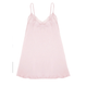 Light pink slip dress on a white background