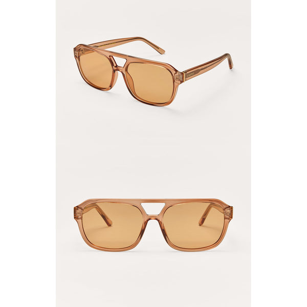 After Hour Polarized Sunglasses in Tan Sand - Romantiques