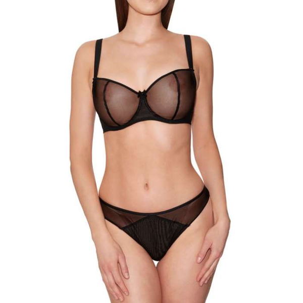 Aubade nudessence demi cup bra and matching bottom