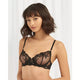 Marseille Demi Bra In Black - Romantiques