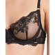 Marseille Demi Bra In Black - Romantiques