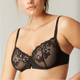 Saga Sheer Demi In Black - Romantiques