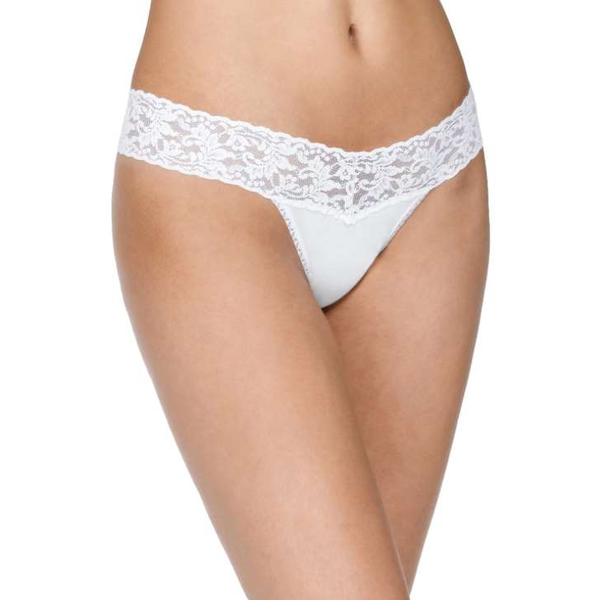 Hanky Panky Cotton wrap thong Low Rise One Size