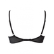 Super boost Lace Plunge Bra in Black