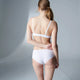 Saga Push Up Plunge Bra In White - Romantiques