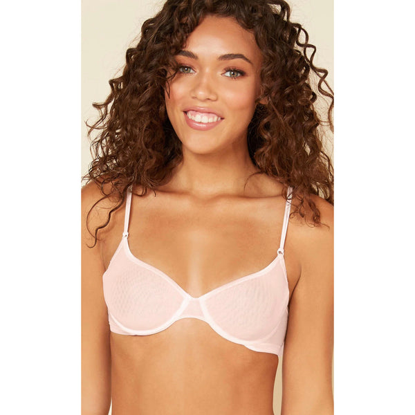 Soire Confidence Molded Underwire Bra in Pink Lilly
